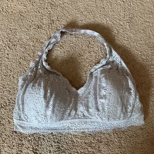 Aerie Lace Halter Bralette Size XXL